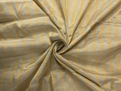 Ligth Gold Stripes Pure Tissue Fabric