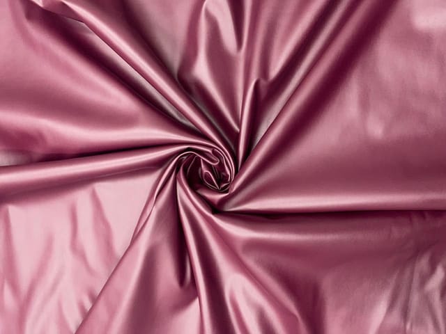 Burgundy Colour Plain Brush Leather Fabric