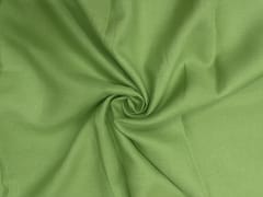 Pista Green Colour Plain Pure Linen Fabric - 60 Lea