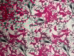 MultiColour Floral Printed Satin Fabric