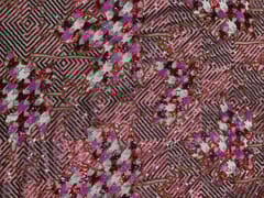 MultiColour Colour Floral Embroiderd Net Fabric