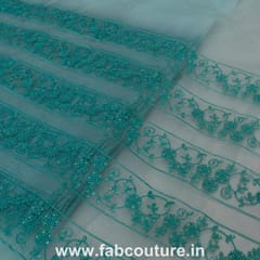 Net Embroidered Fabric (2.90Meter Piece)