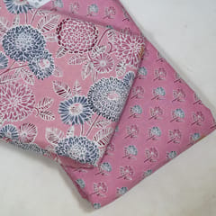 Move Color Cambric Cotton Printed Fabric Set (5 Mtr.)