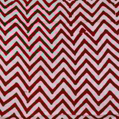 Maroon Color Modal Satin Printed Fabric