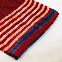 Maroon Color Modal Satin Printed Fabric