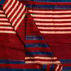 Maroon Color Modal Satin Printed Fabric