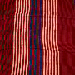 Maroon Color Modal Satin Printed Fabric