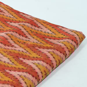 Gajree Color Modal Satin Printed Fabric