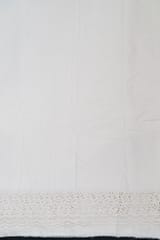 Dyeable Cotton Embroidered Fabric