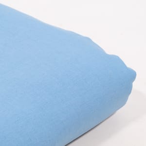 Sky Blue Color Cotton Flex Fabric