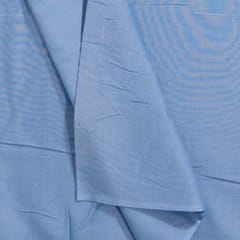 Sky Blue Color Cotton Flex Fabric
