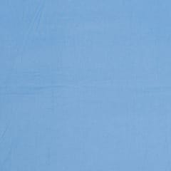 Sky Blue Color Cotton Flex Fabric