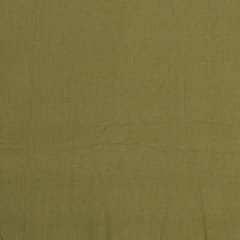Green Color Cotton Flex Fabric