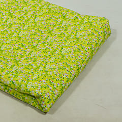Neon Colour Cotton Cambric Printed Fabric (1.60Meter Piece)