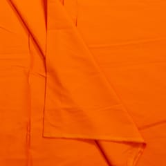 Orange Color Dyed 60's Poplin Fabric