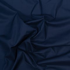 Navy Blue Color Dyed 60's Poplin Fabric