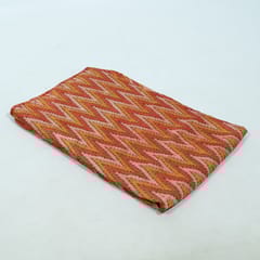 Gajree Color Modal Satin Printed Fabric (50CM Cut Piece)