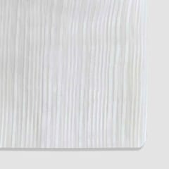 Grey Stripes Printed Georgette Fabric