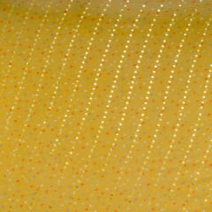 Yellow Colour Pure Viscose Georgette Bandhej Print with Embroidered Fabric