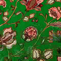 Multi Colour Georgette Printed Fabric