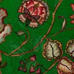 Multi Colour Georgette Printed Fabric