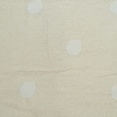 Kora Cotton Embroidery Fabric with Elegant Appliqué Work – Artistic & Graceful