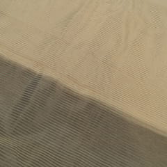Dyeable Gold Stripes Tissue Organza Fabric – Premium Sheer Elegance