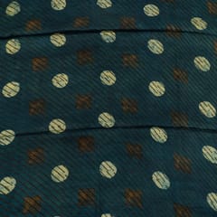 Blue Color Modal Satin Printed Set (5 Mtr.)