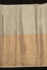 Gold Color Chanderi Tissue Zari Fabric