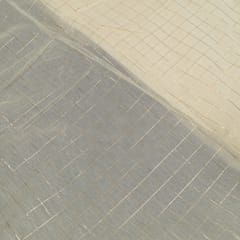 Dyeable Chanderi Check Fabric