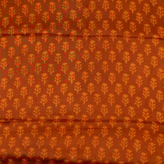 Gajree Color Modal Satin Printed Fabric