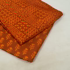 Gajree Color Modal Satin Printed Set (5 Mtr.)
