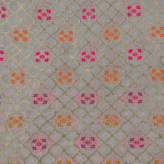 Dyeable Georgette Jacquard Fabric