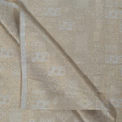 Dyeable Dola Silk Jacquard Fabric