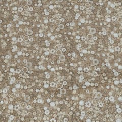 Dyeable Net Embroidered Fabric