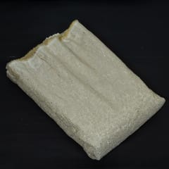 Dyeable Tissue Upada Zari Embroidered Fabric