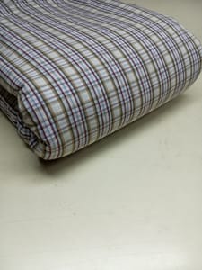 Multi Color Plain Weave Yarn Dyed Cotton Fabric