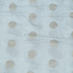 Dyeable Dola Silk Embroidered Fabric