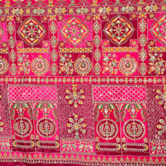 Rani Color Crepe Print with Embroidered Fabric