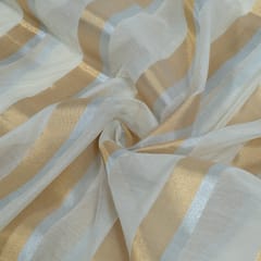 Dyeable Chanderi Zari Fabric