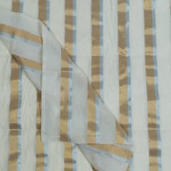 Dyeable Chanderi Zari Fabric