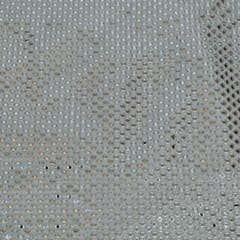 Dyeable Georgette Embroidered Fabric