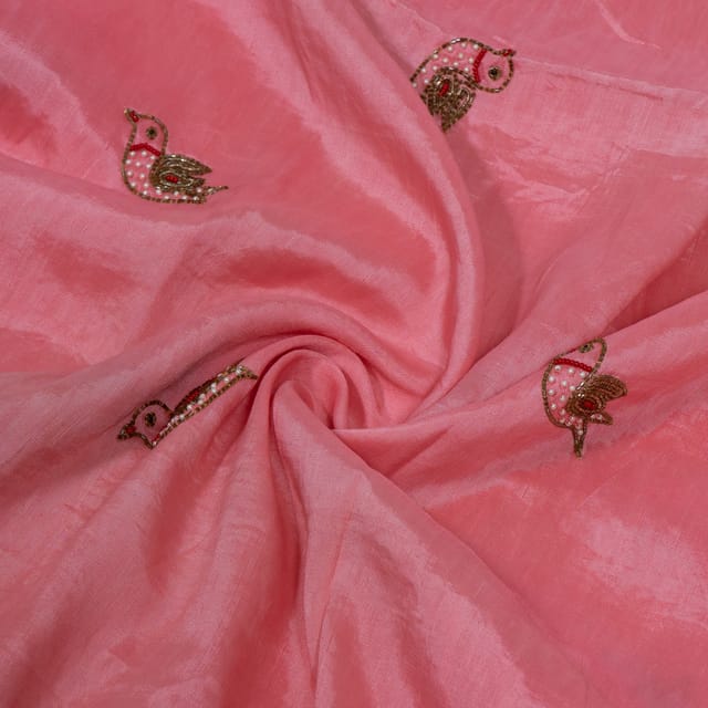 Hand Embroidered Fabric