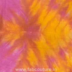 Chanderi Tie & Dye fabric