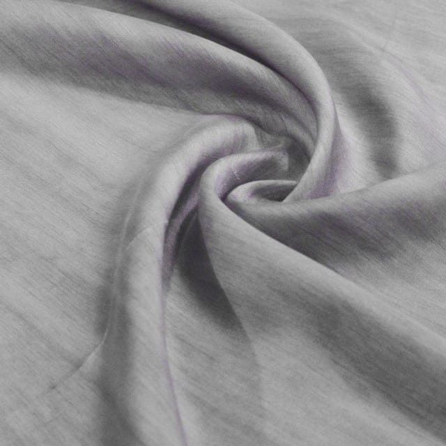Grey Colour Monga Silk fabric