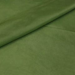 Green Colour Plain Uppada Silk fabric