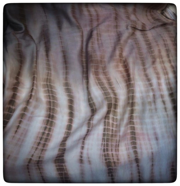 Modal Satin Shibori fabric