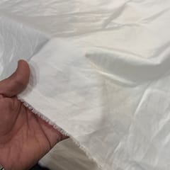 White dyeable Glaze Cotton Lycra Spandex fabric 150GSM