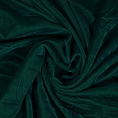 Bottle Green Micro Velvet fabric