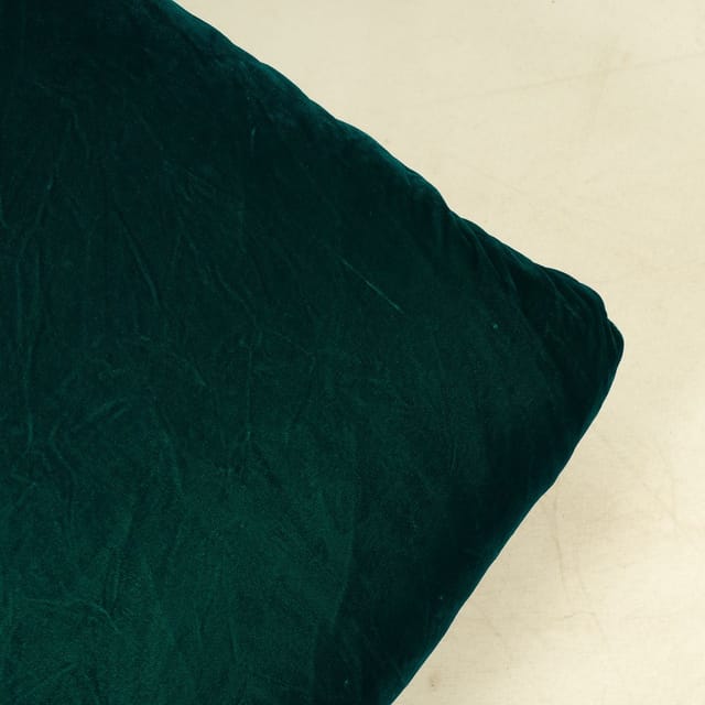 Bottle Green Micro Velvet fabric